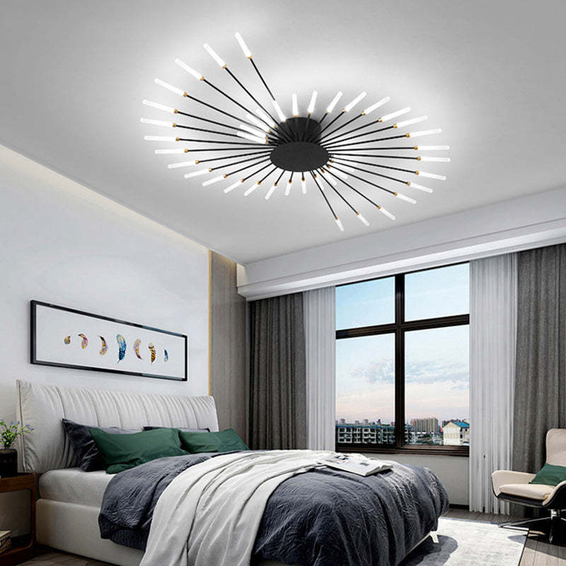 Astralis Moderne Loftkrone med LED Fyrværkeri Design