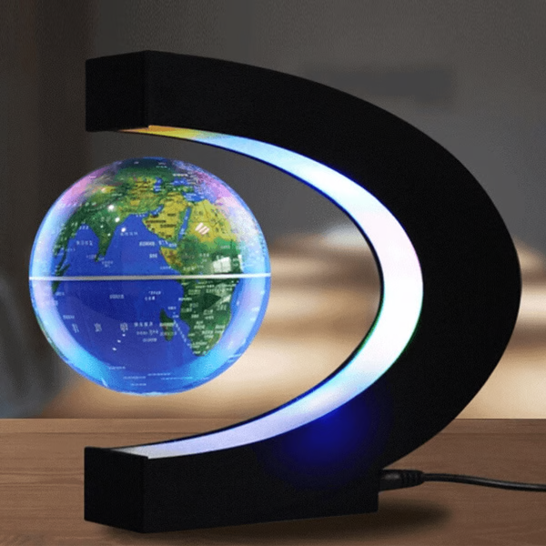 LED Magnetisk Flydende Globus til Hjemmedekoration