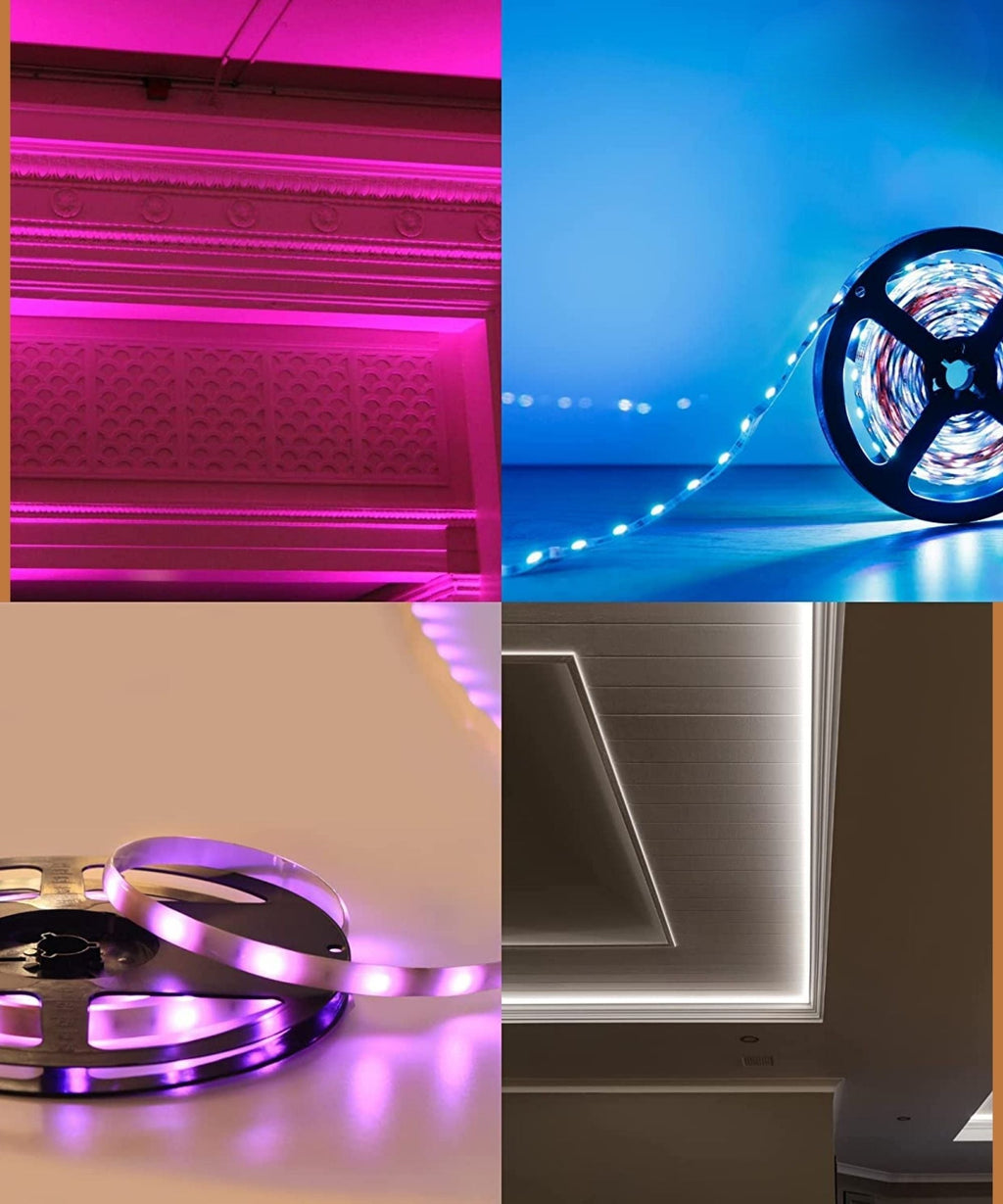 LED Strips 15 Meter | LED Strip med App & Fjernbetjening | LED Belysning | StreifLux