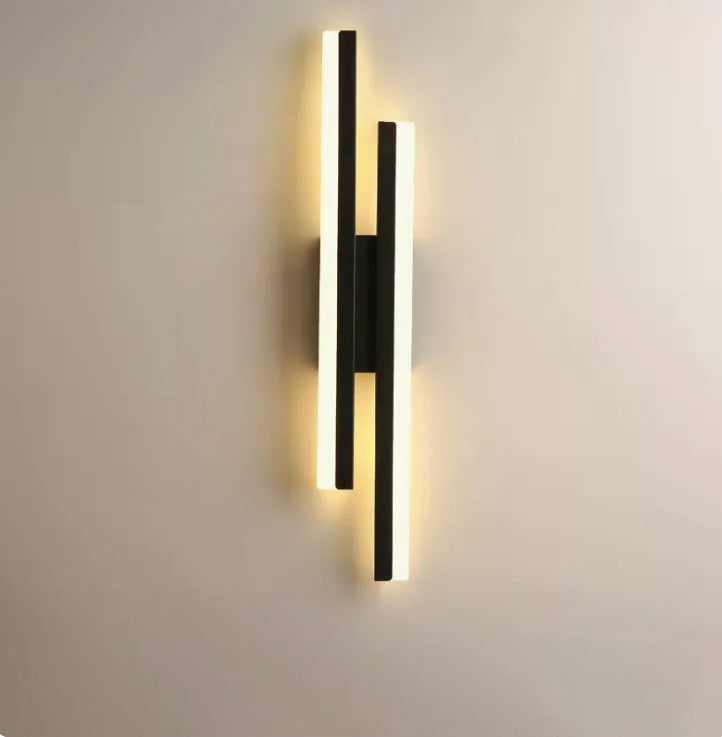 Moderne LED Væglampe med Enkelt Design, Minimalistisk Væglampe til Gang & Stue