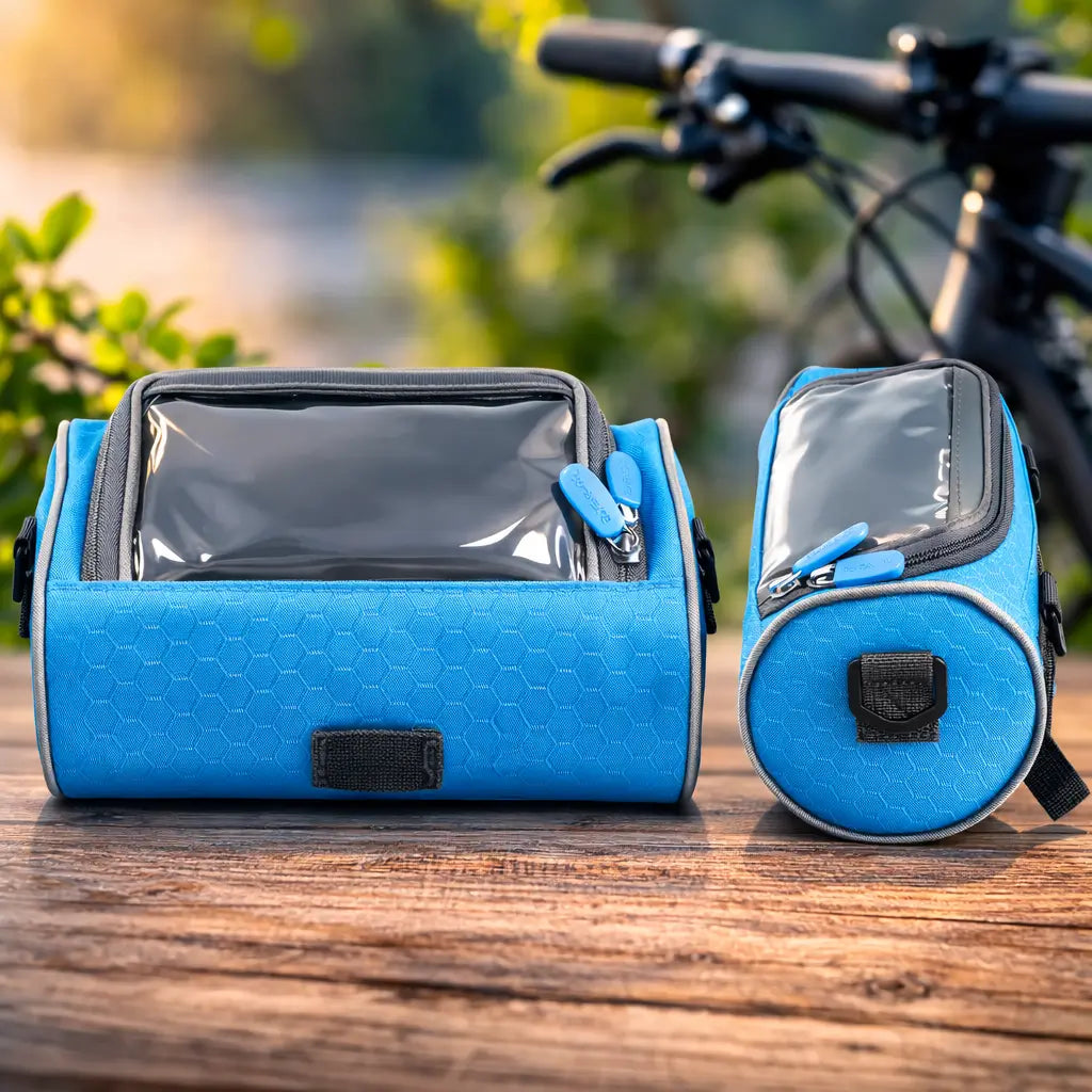 Styrtaske til cykel | Vandtæt cykeltaske med touchscreen | Tourix
