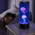 LED Natbordlampe | Skrivebordslampe med Qualle Effekt | Bordlampe | LysBølge