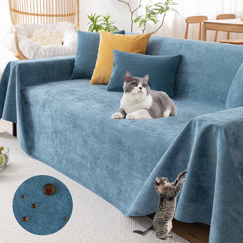 Vandtæt Non-Slip Chenille Sofa Cover Kaste til Alle Sæsoner