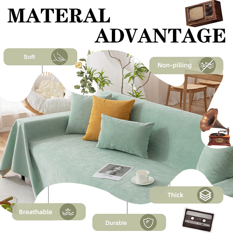 Vandtæt Non-Slip Chenille Sofa Cover Kaste til Alle Sæsoner