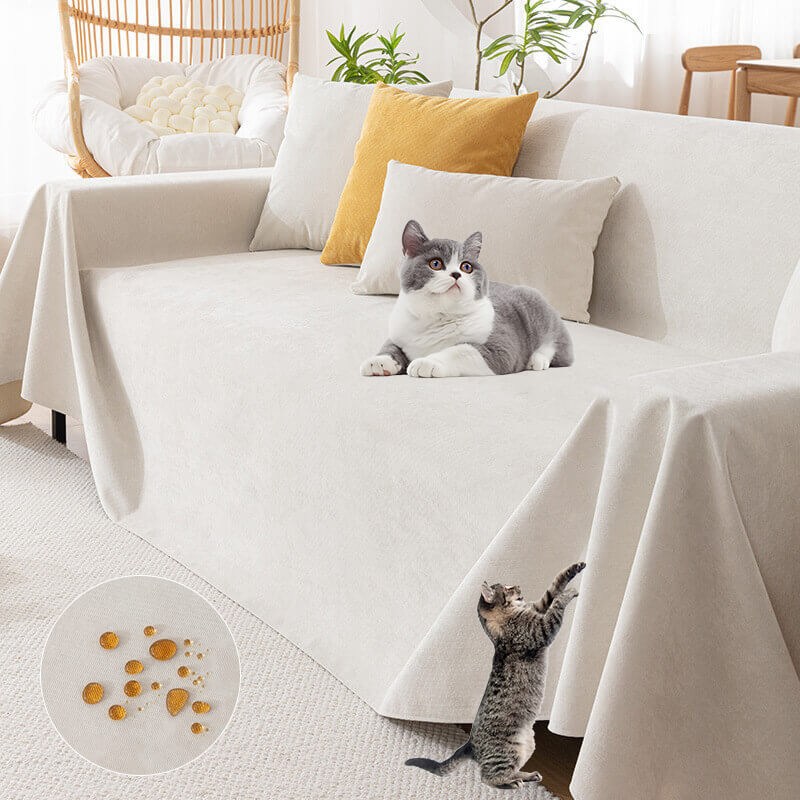 Vandtæt Non-Slip Chenille Sofa Cover Kaste til Alle Sæsoner