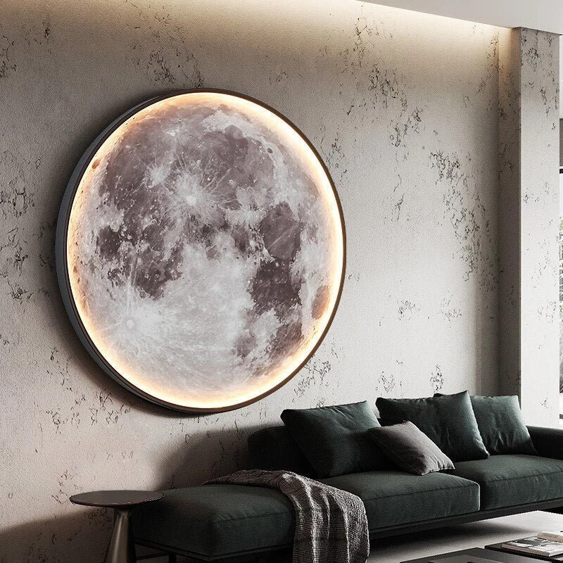 Noctara Måne Atmosfære Lampe Dæmpbar Ambient Belysning Til Stue Og Soveværelse