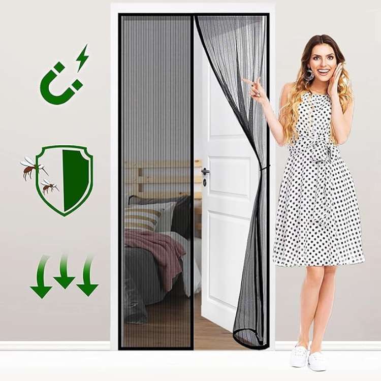 InsectGuard Magnetisk Mesh Dør til Hjem