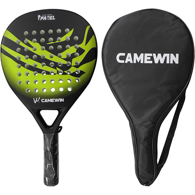 Herre Carbon Fiber Paddle Tennis Ketcher med Greb & Taske