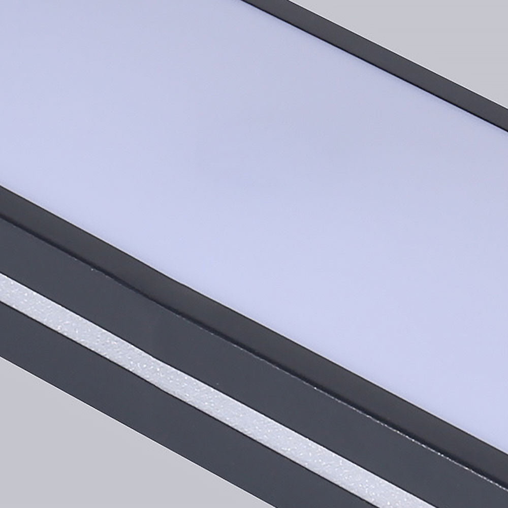 Minimalistisk Lang LED Loftlampe til Moderne Rum