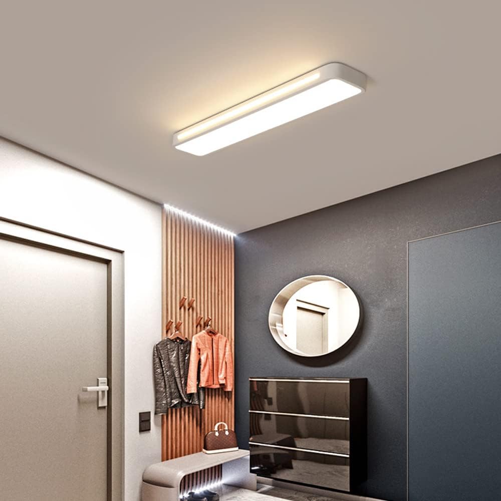 Minimalistisk Lang LED Loftlampe til Moderne Rum