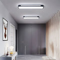 Minimalistisk Lang LED Loftlampe til Moderne Rum