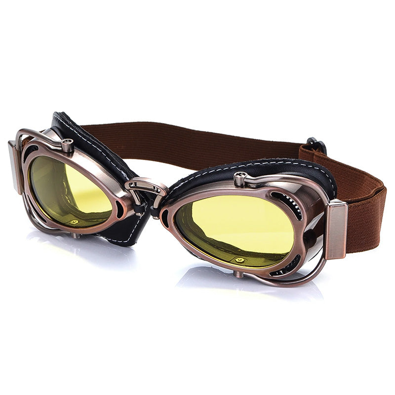 Tidløse Klassiske Goggles Til Motorcyklister Med Øjenbeskyttelse