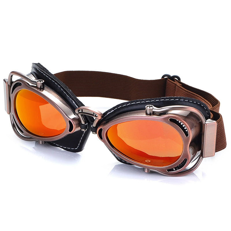 Tidløse Klassiske Goggles Til Motorcyklister Med Øjenbeskyttelse