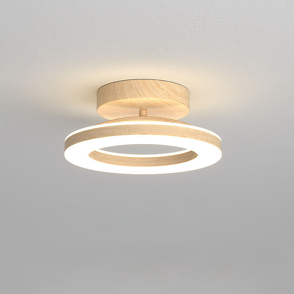 Moderne Glow Disc Loftlampe - Neutral Glow Design