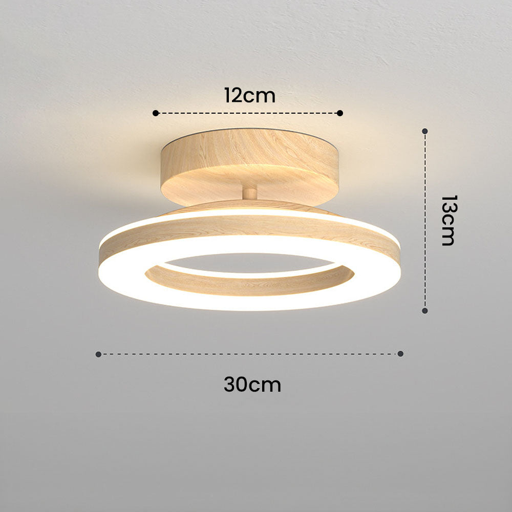 Moderne Glow Disc Loftlampe - Neutral Glow Design