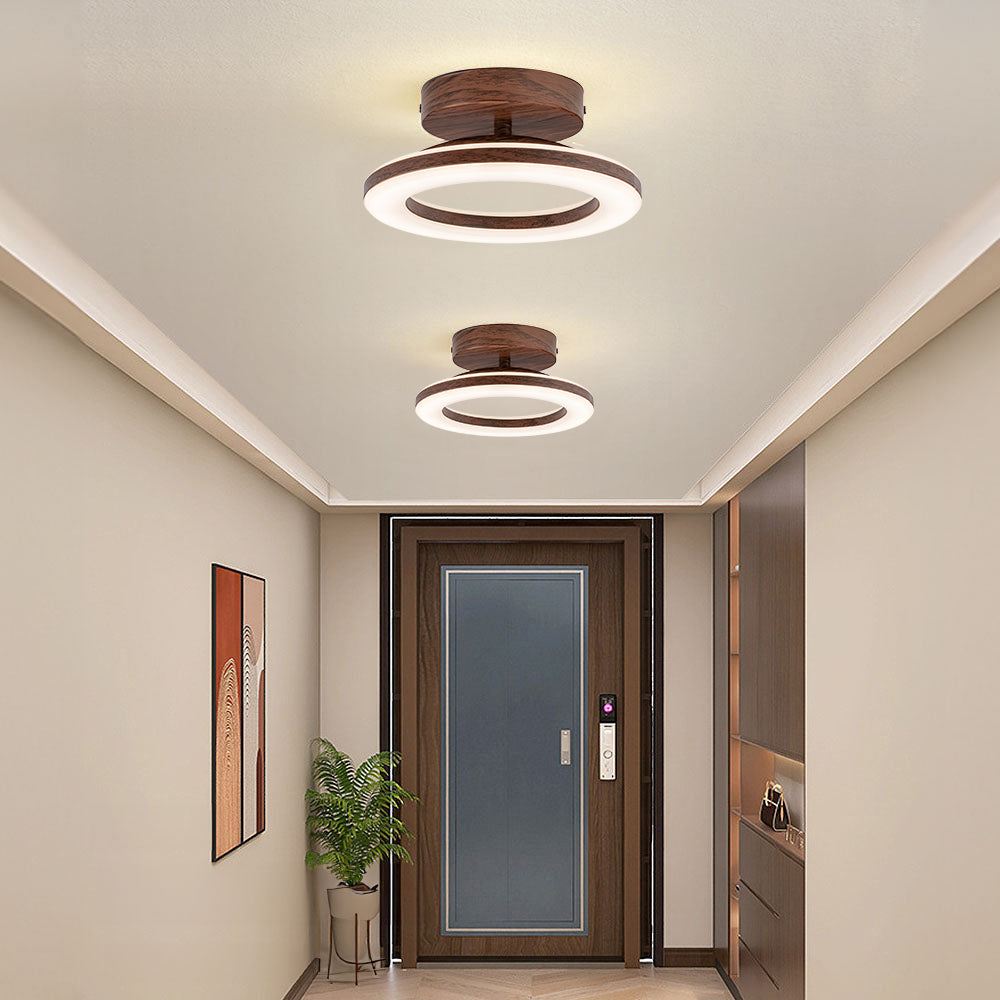 Moderne Glow Disc Loftlampe - Neutral Glow Design