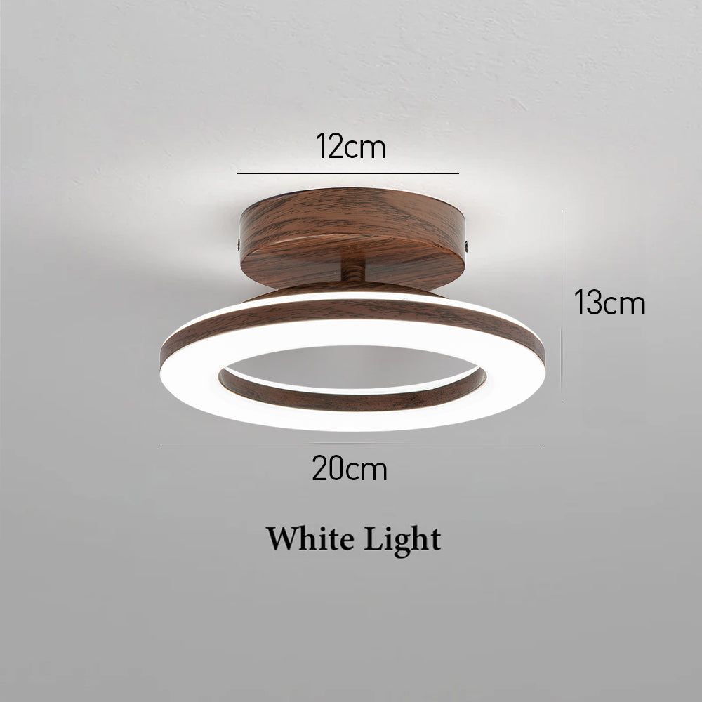 Moderne Glow Disc Loftlampe - Neutral Glow Design
