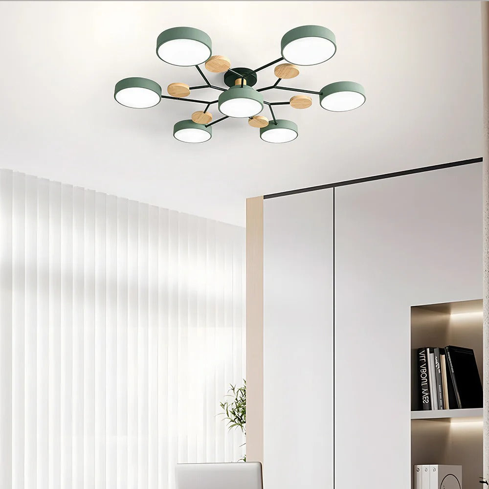 Moderne LED Loftlampe Kranse til Stuen