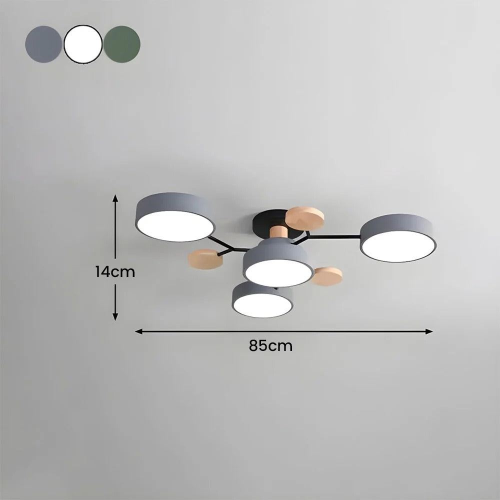Moderne LED Loftlampe Kranse til Stuen