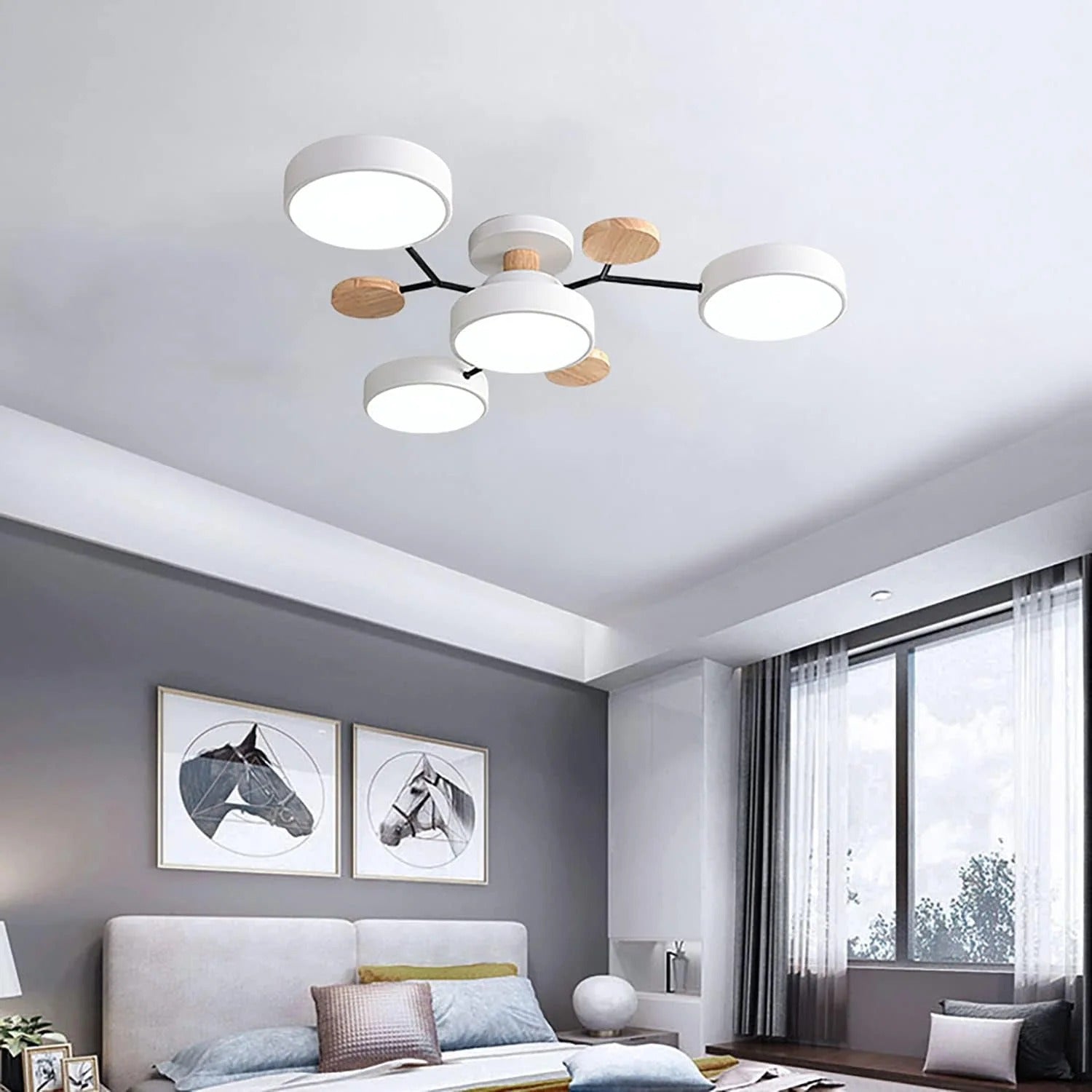 Moderne LED Loftlampe Kranse til Stuen