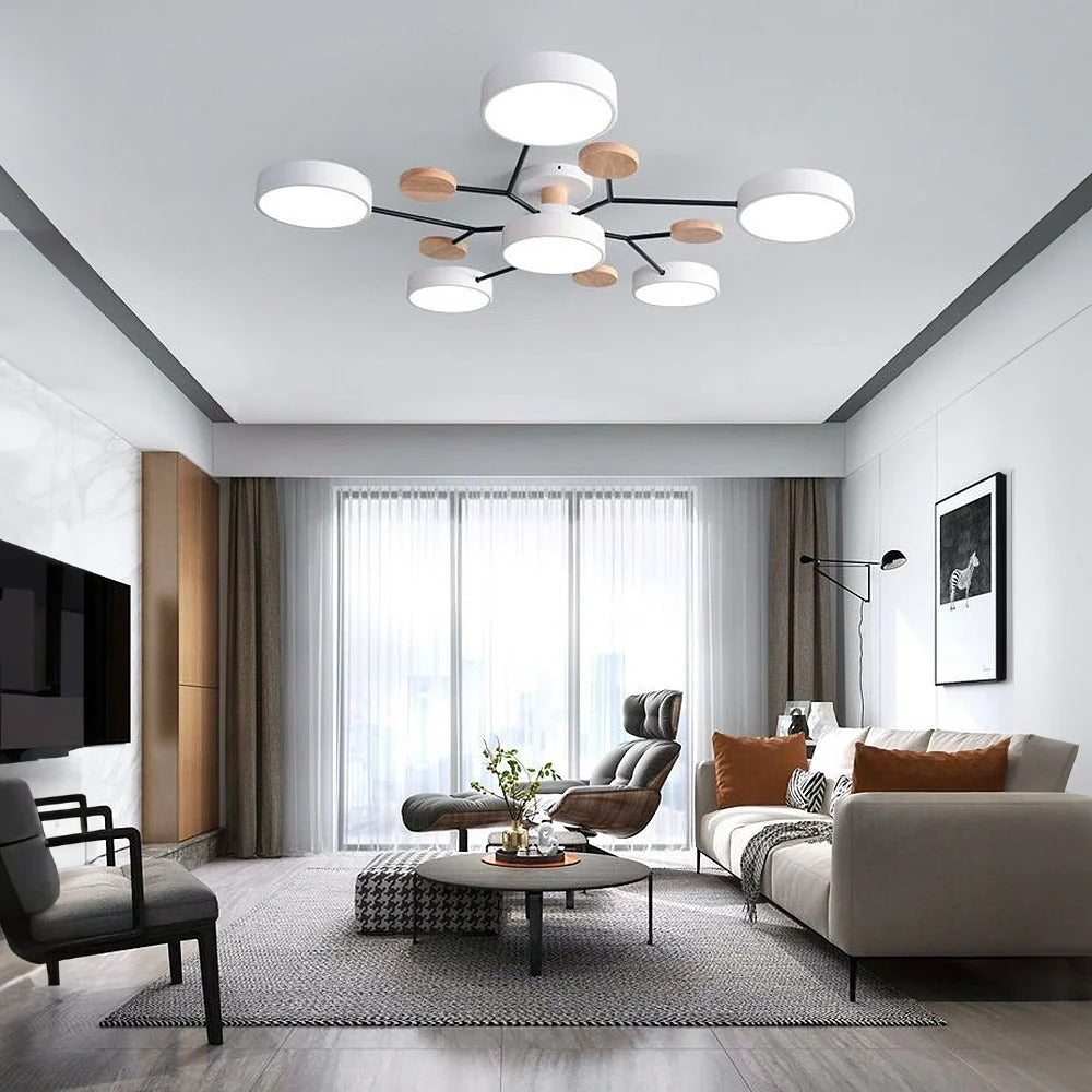 Moderne LED Loftlampe Kranse til Stuen