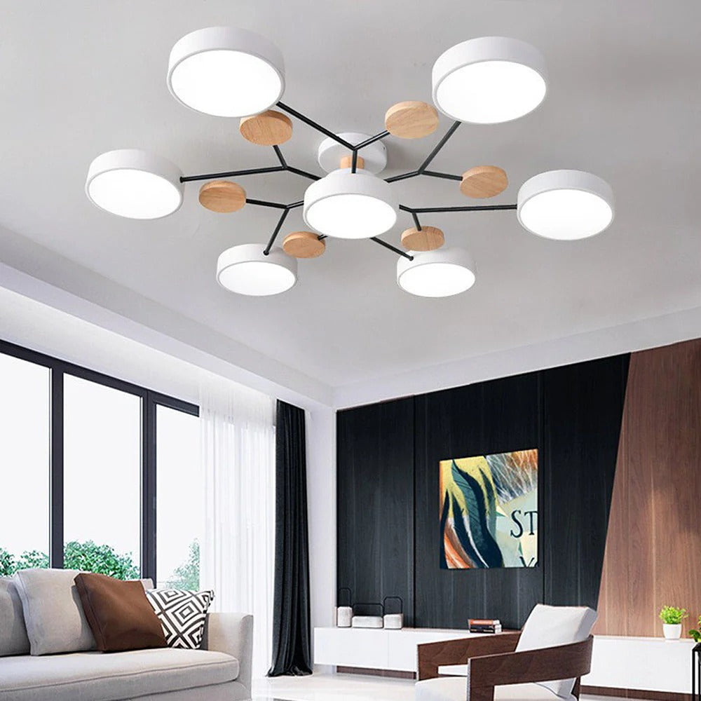 Moderne LED Loftlampe Kranse til Stuen