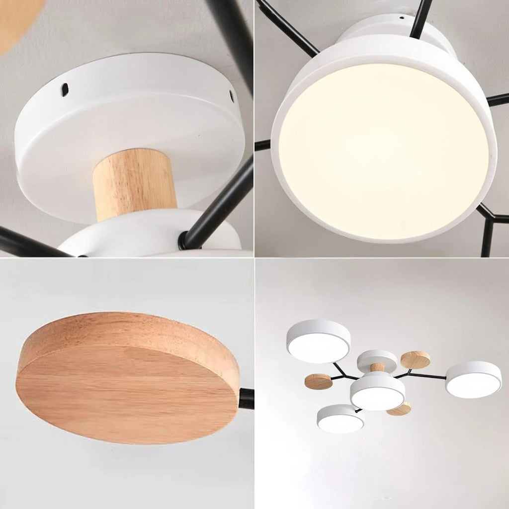 Moderne LED Loftlampe Kranse til Stuen
