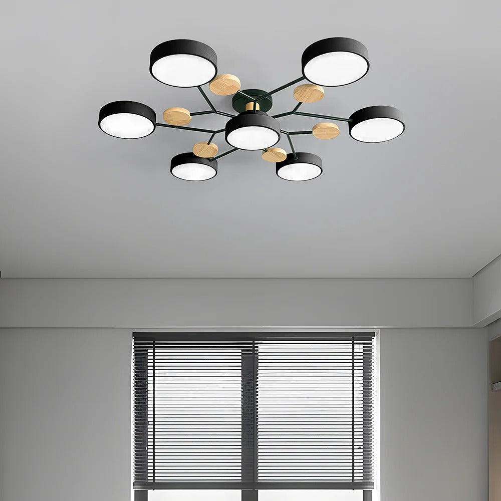 Moderne LED Loftlampe Kranse til Stuen
