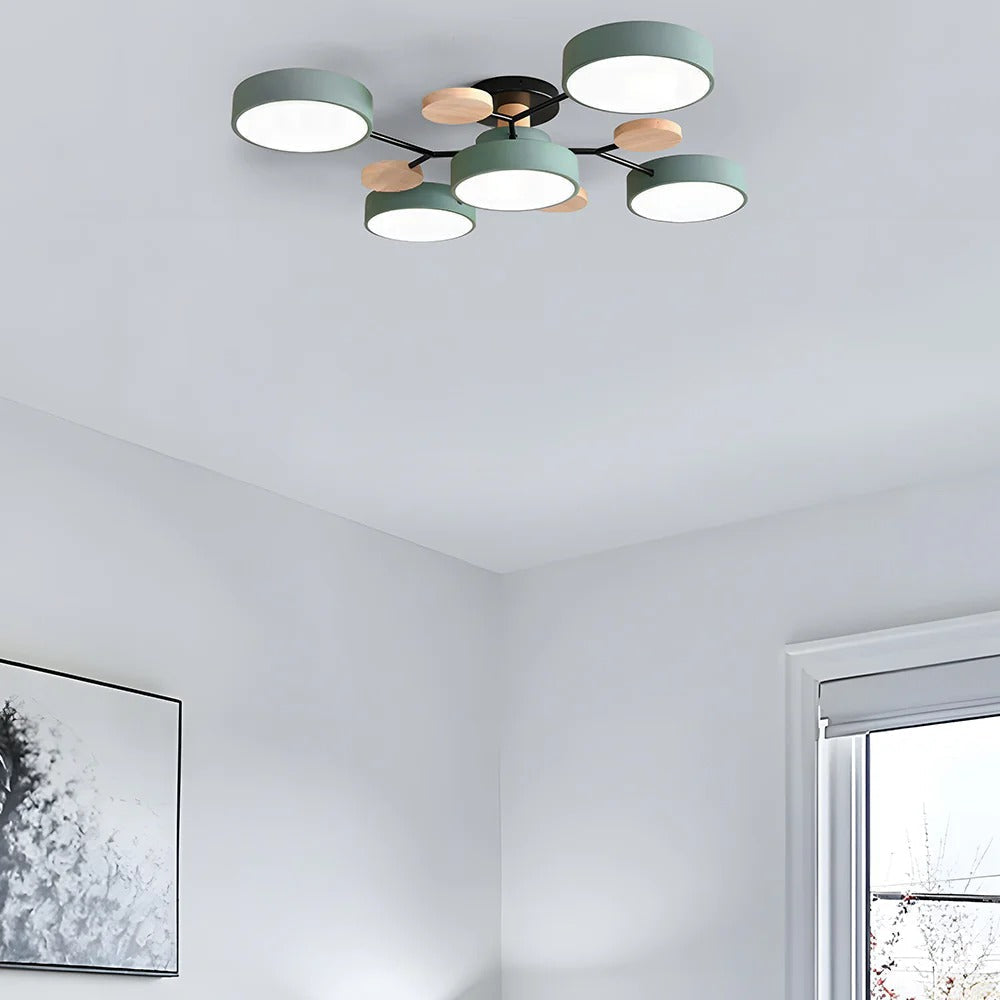 Moderne LED Loftlampe Kranse til Stuen
