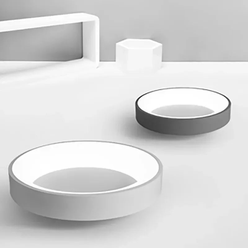 Moderne Nordisk LED Loftlampe - Slankt Rundt Minimalistisk Design