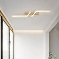 Moderne LED Loftlampe med Slank Linje Design til Stilfuld Belysning