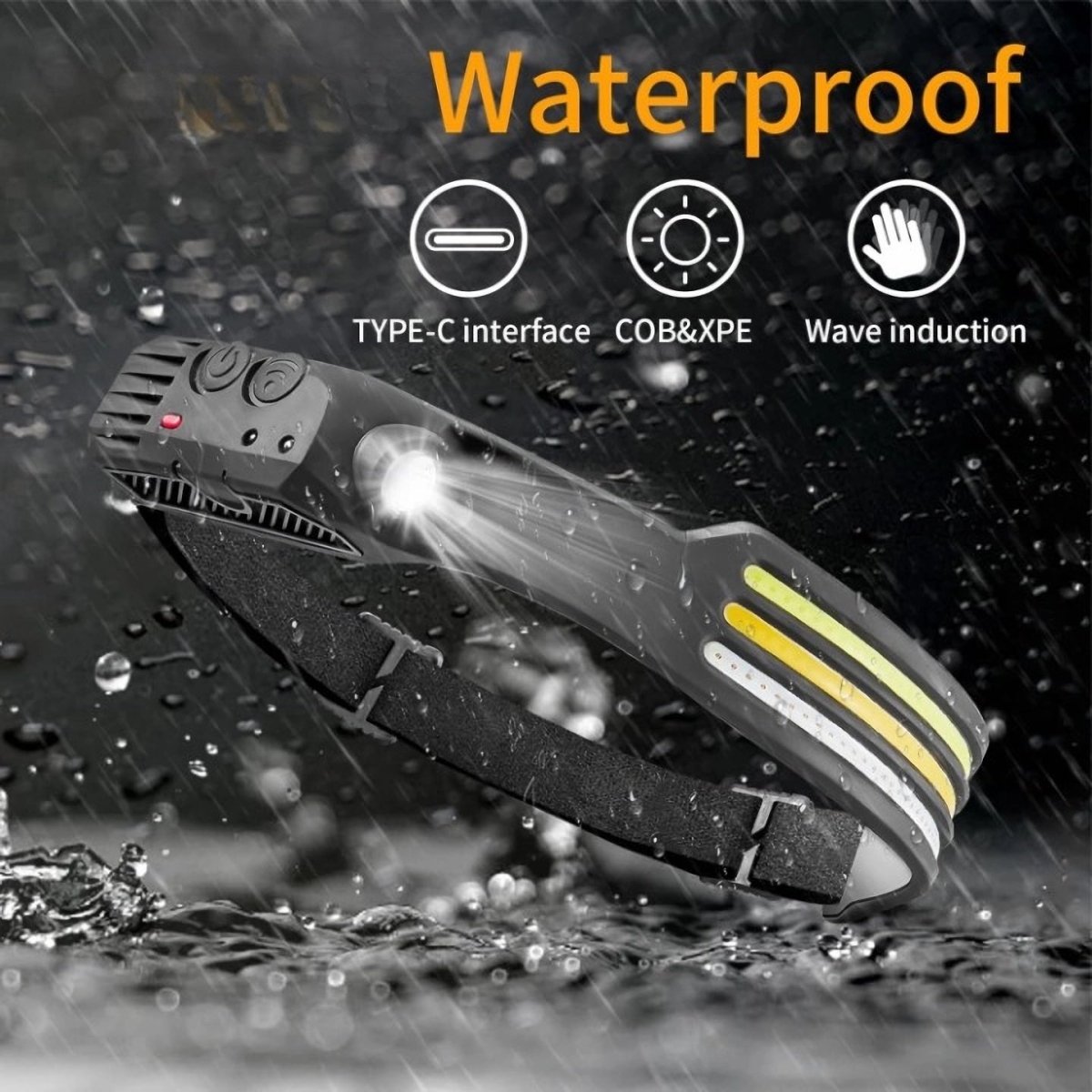 NightRunner Pro – 1500 Lumen til Løb og Vandreture