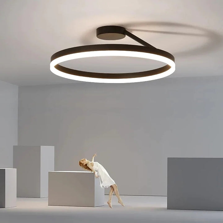 Minimalistisk LED Loftlampe - Metal Jern, Akryl