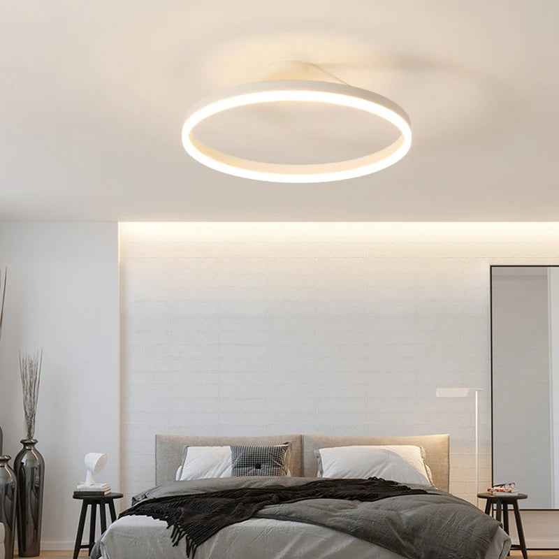 Minimalistisk LED Loftlampe - Metal Jern, Akryl