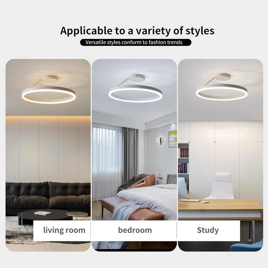Minimalistisk LED Loftlampe - Metal Jern, Akryl