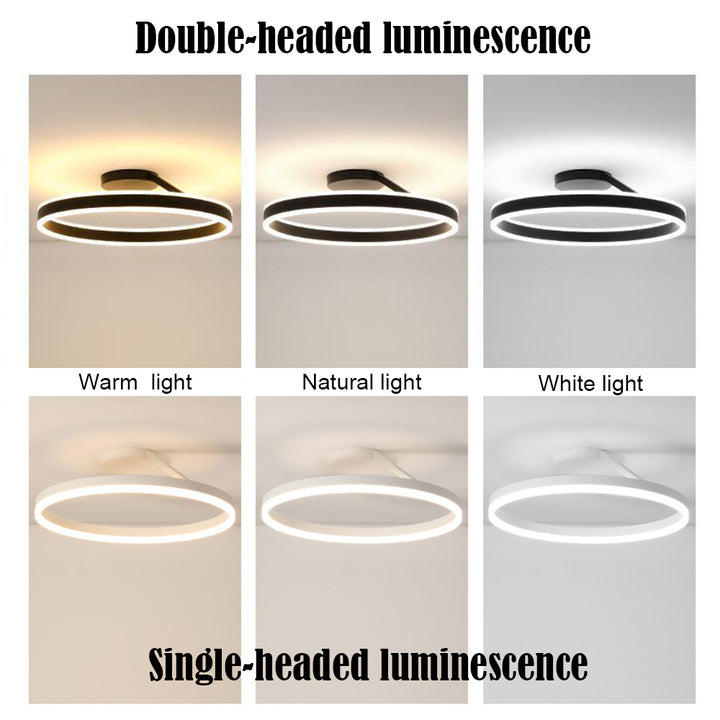 Minimalistisk LED Loftlampe - Metal Jern, Akryl