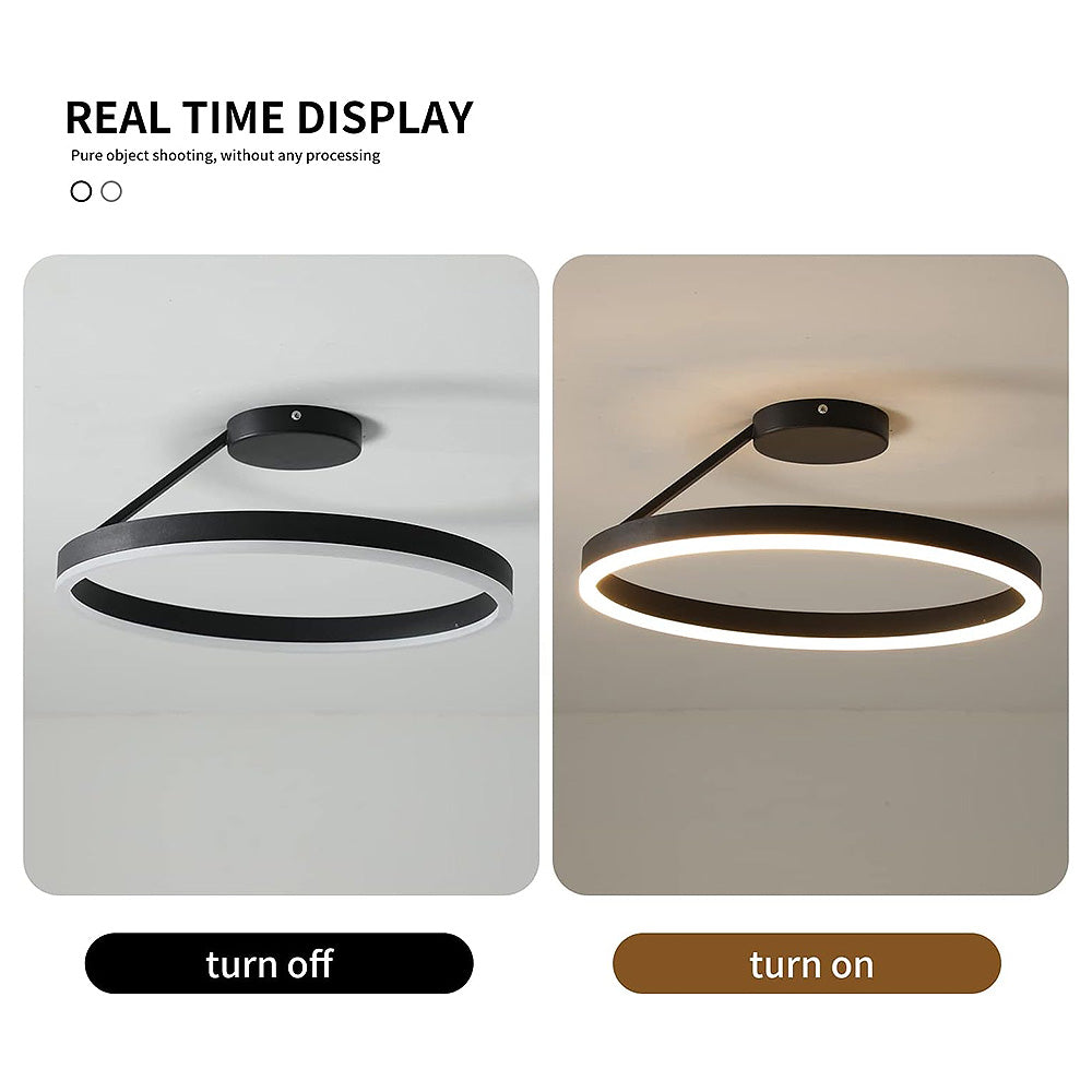 Minimalistisk LED Loftlampe - Metal Jern, Akryl
