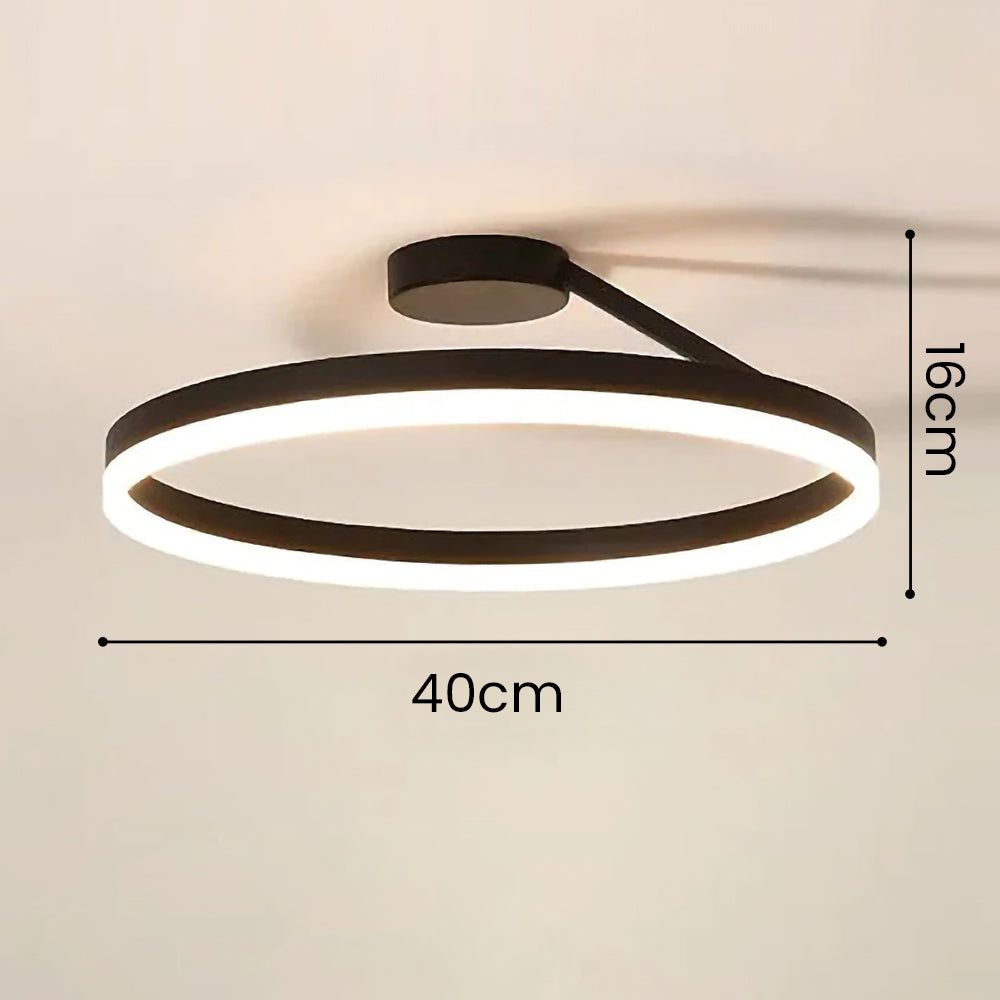 Minimalistisk LED Loftlampe - Metal Jern, Akryl