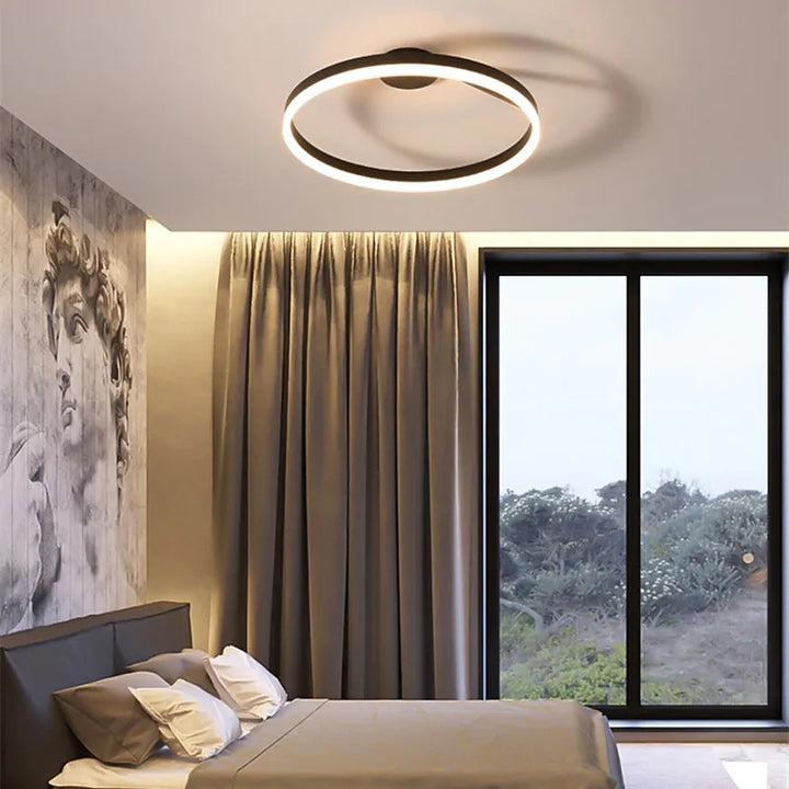 Minimalistisk LED Loftlampe - Metal Jern, Akryl