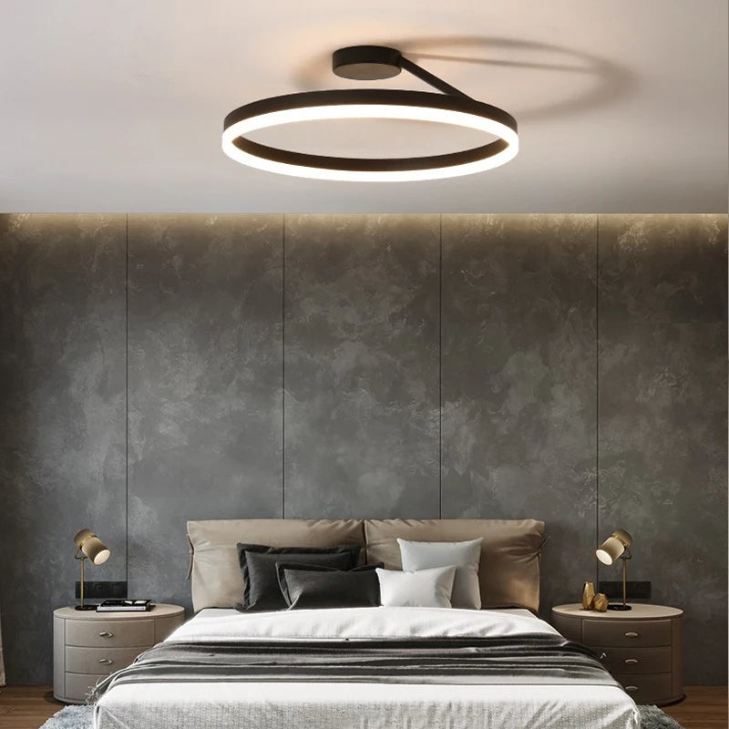 Minimalistisk LED Loftlampe - Metal Jern, Akryl