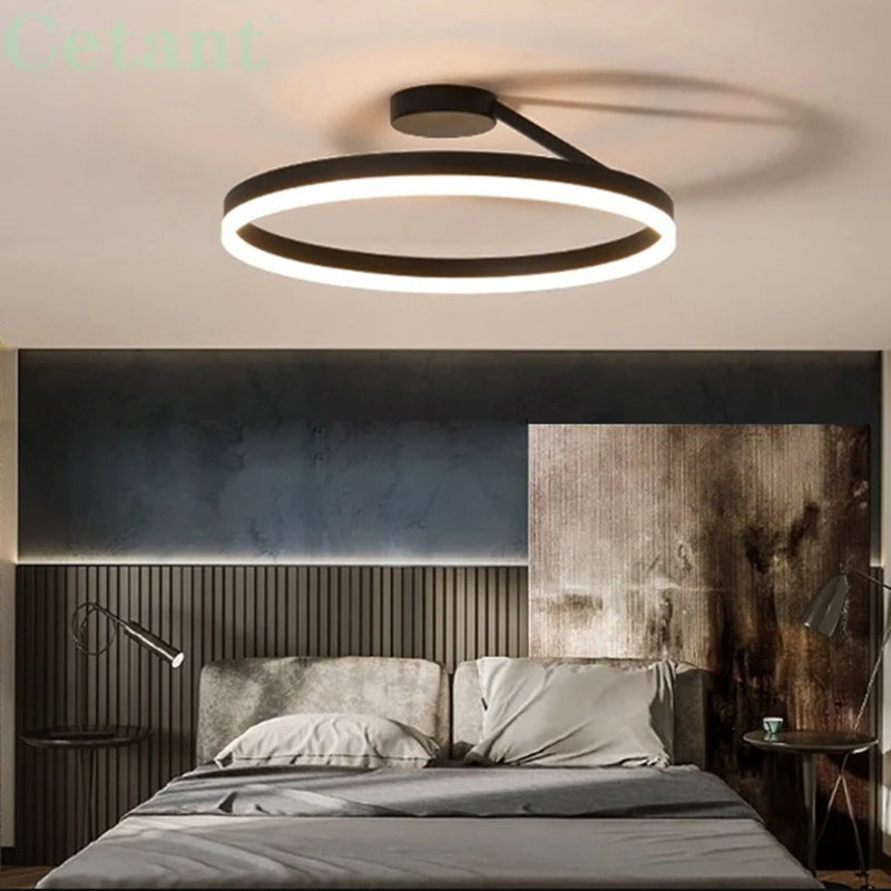 Minimalistisk LED Loftlampe - Metal Jern, Akryl