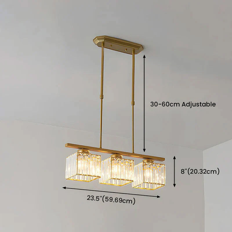 Multi-Light Glas Pendellampe til Køkkenø