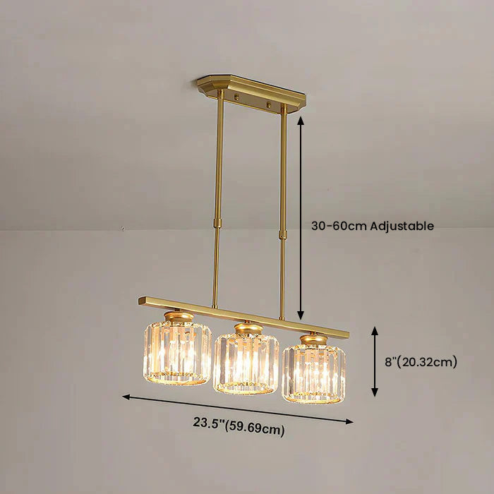 Multi-Light Glas Pendellampe til Køkkenø