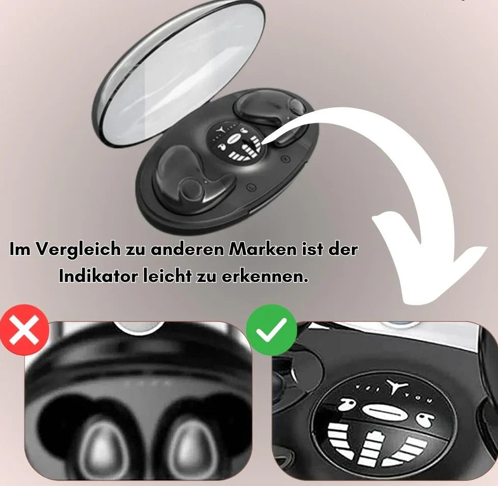 Ørepropper til søvn og hverdag | Ultraflade Bluetooth hovedtelefoner | Søvn hovedtelefoner | DrømmeBuds