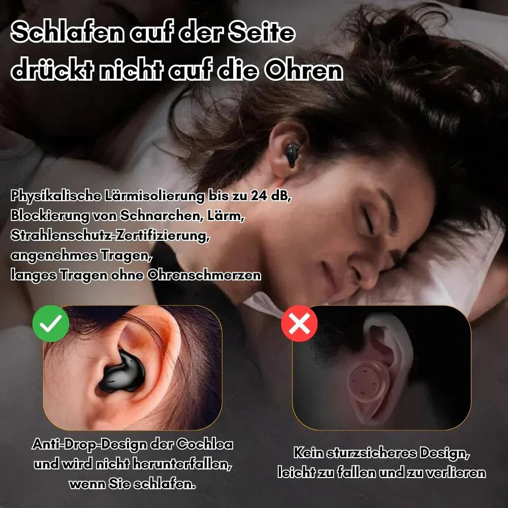 Ørepropper til søvn og hverdag | Ultraflade Bluetooth hovedtelefoner | Søvn hovedtelefoner | DrømmeBuds