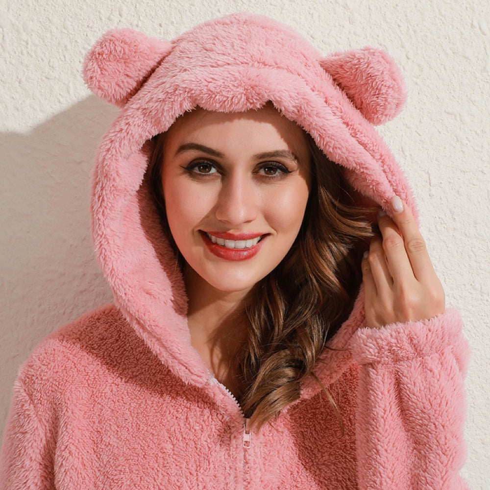 Onesie Jumpsuit til kvinder | Fleece Overalls | Schmusi