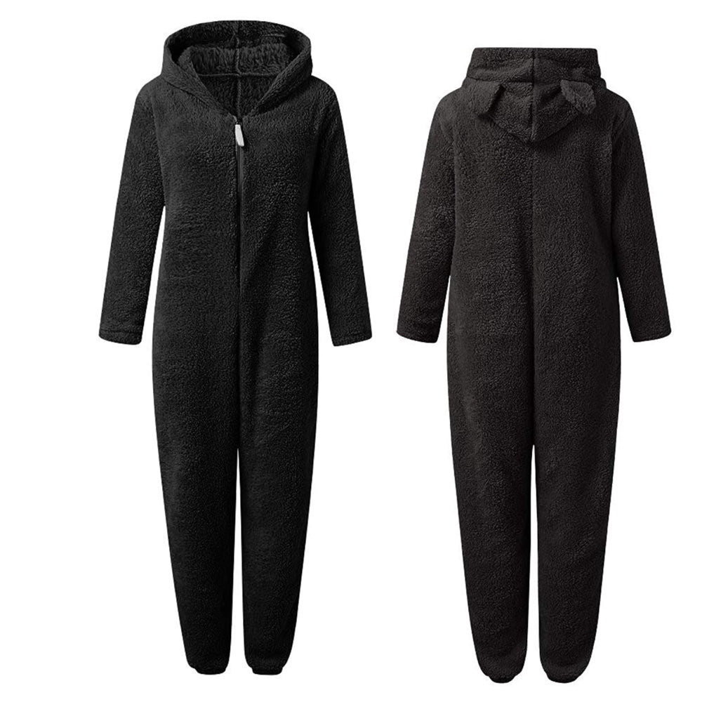 Onesie Jumpsuit til kvinder | Fleece Overalls | Schmusi