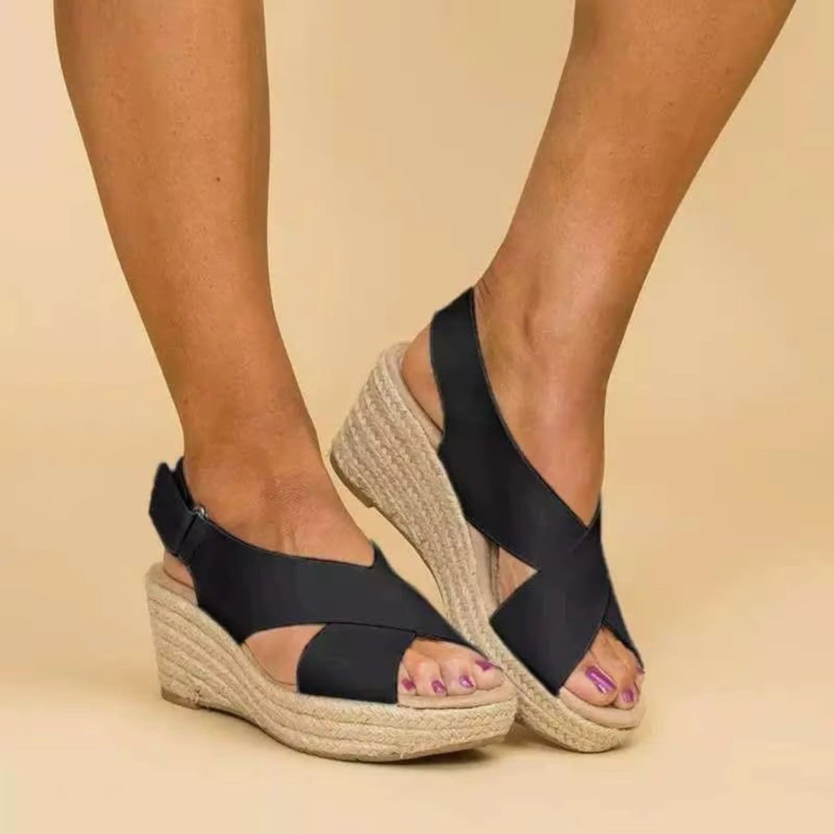 Ortopædiske Vedge Sandaler