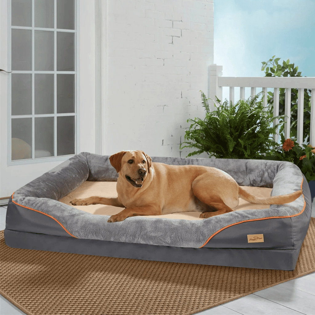 Ortopædisk Memory Foam Hundeseng til Store Racer