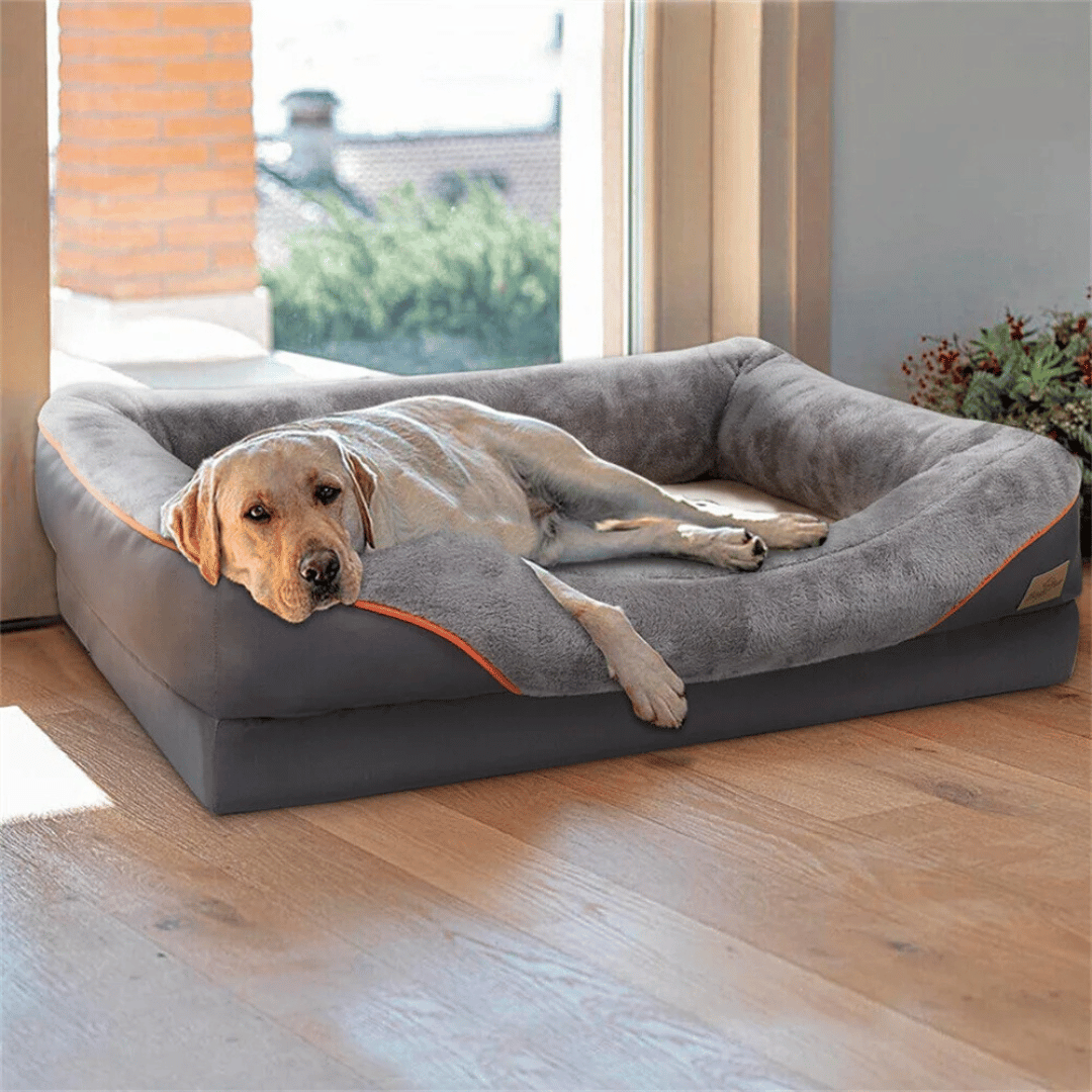 Ortopædisk Memory Foam Hundeseng til Store Racer